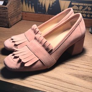 Women’s Size 7M Kenneth Cole block heel loafers